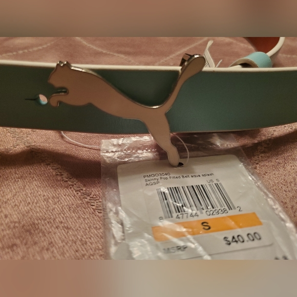 Puma sky/light blue belt S - Picture 1 of 8